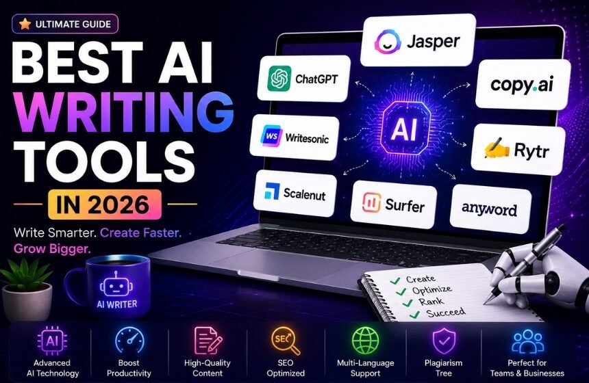 12 Best AI Writing Tools in 2026