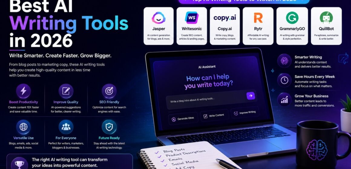 Best AI Writing Tools in 2026