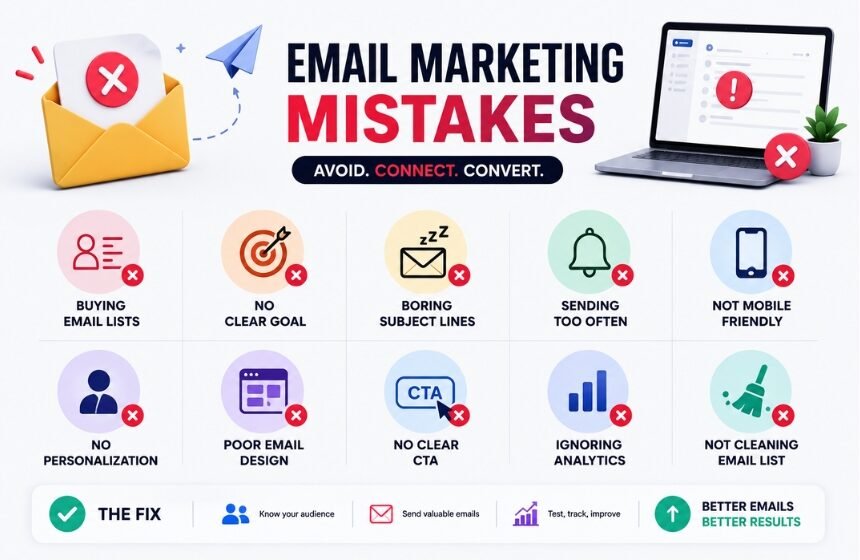 Email Marketing Mistakes