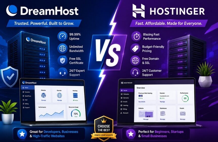 DreamHost vs Hostinger
