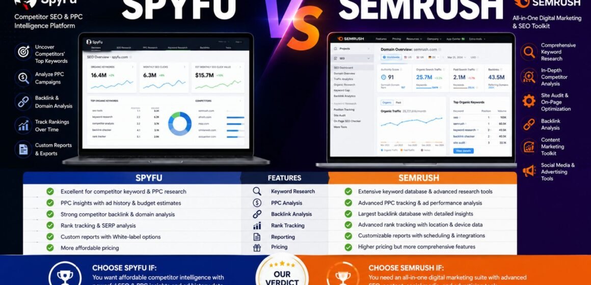 3 SpyFu vs SEMrush