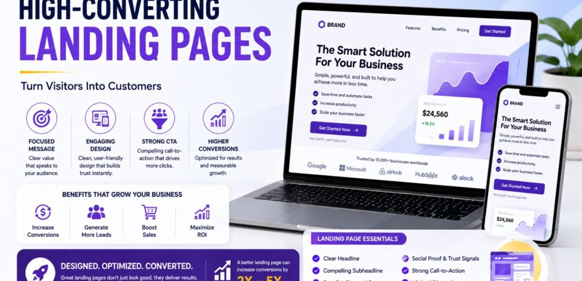 4 High-Converting Landing Pages