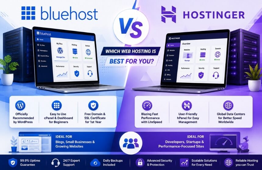 Bluehost vs Hostinger