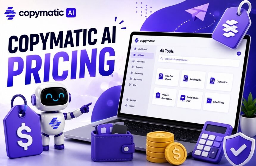 Copymatic AI Pricing