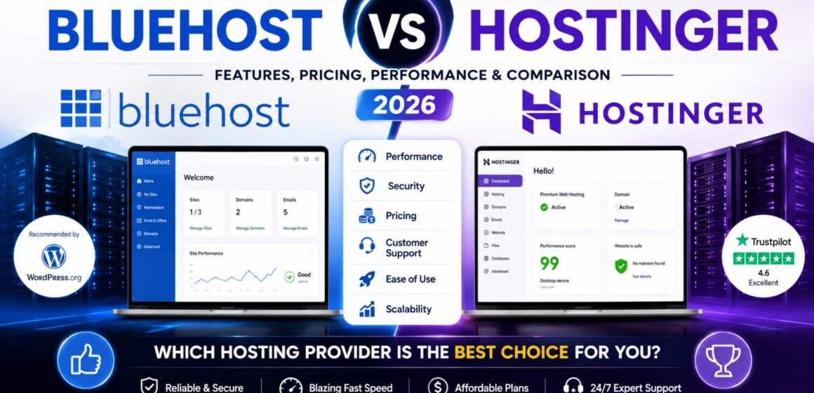 Bluehost vs Hostinger