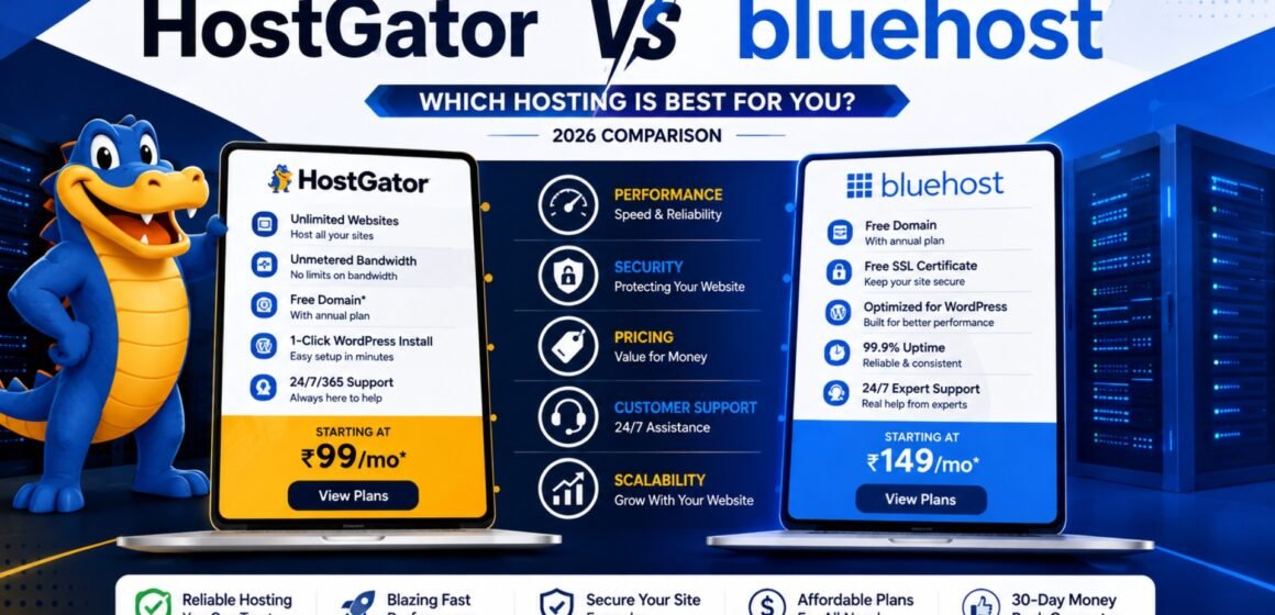 HostGator vs Bluehost