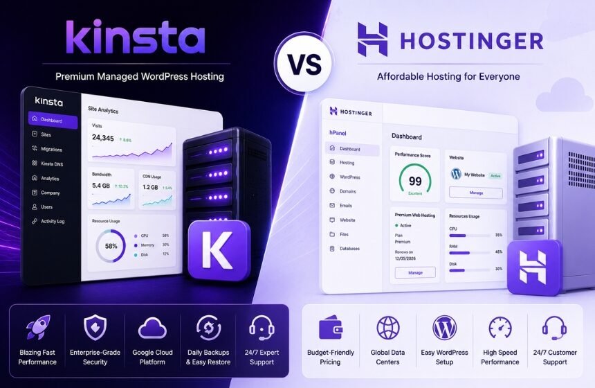Kinsta vs Hostinger