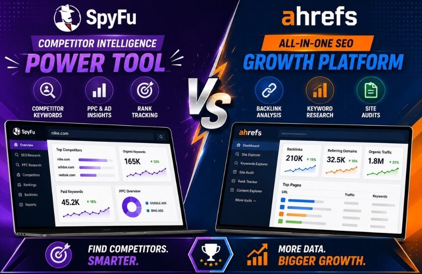 7 SpyFu vs Ahrefs