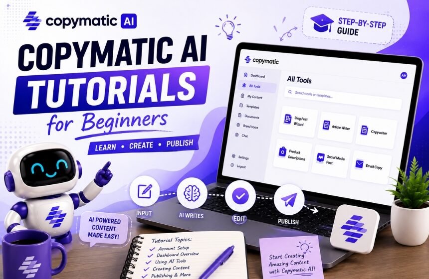 Copymatic AI Tutorial for Beginners