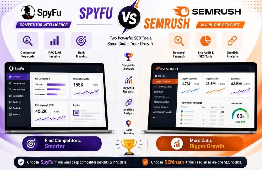 SpyFu vs SEMrush