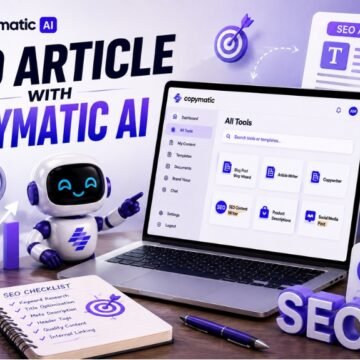 9 SEO Articles with Copymatic AI