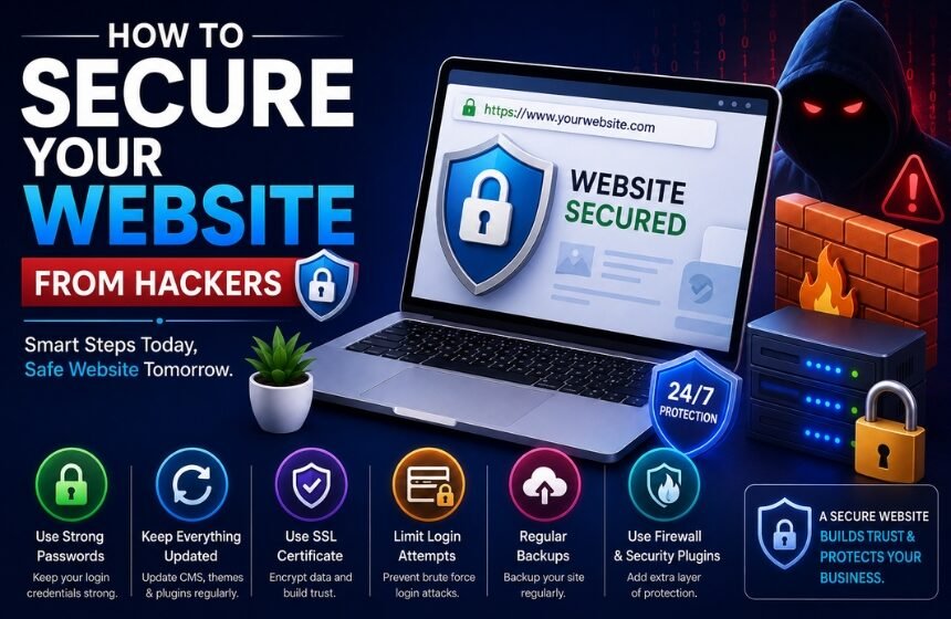 5 How to Secure Your Website from Hackers