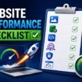 Website Performance Checklist
