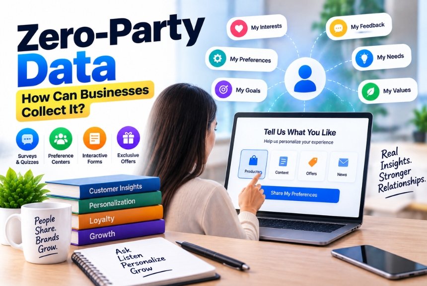 Zero-Party Data How Can Businesses Collect It