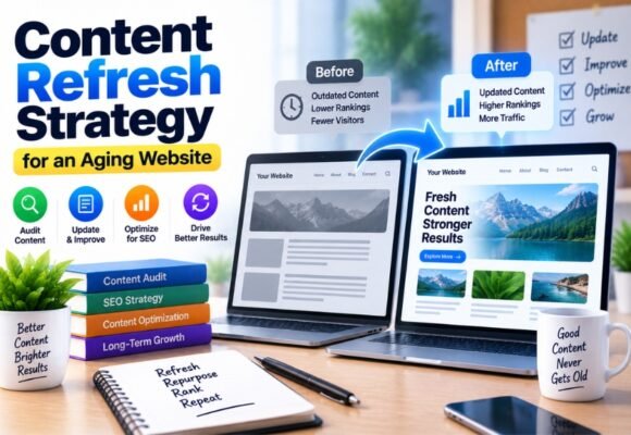 Content Refresh Strategy Aging Website