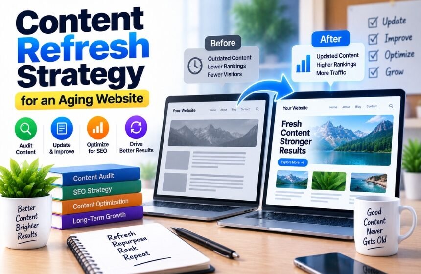 5 Content Refresh Strategy Aging Website