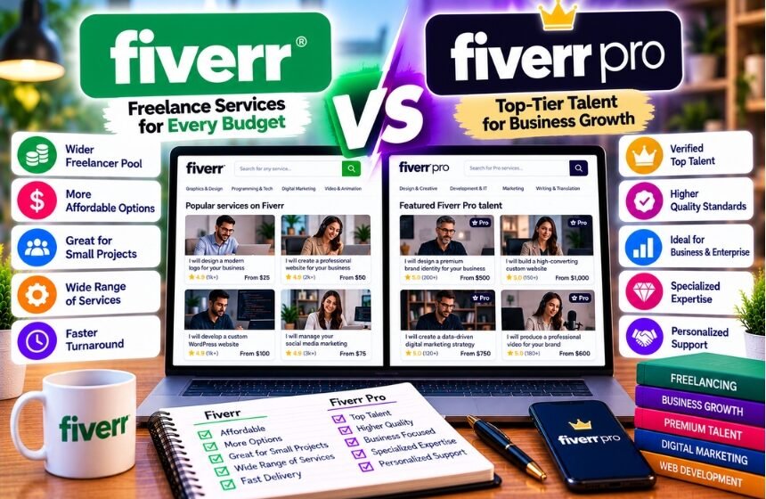 2 Fiverr Pro vs Fiverr