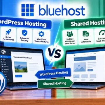 2 Bluehost WordPress Hosting vs Shared Hosting