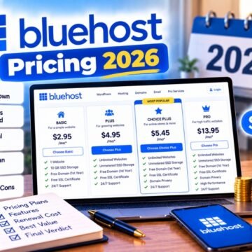 4 Bluehost Pricing 2026