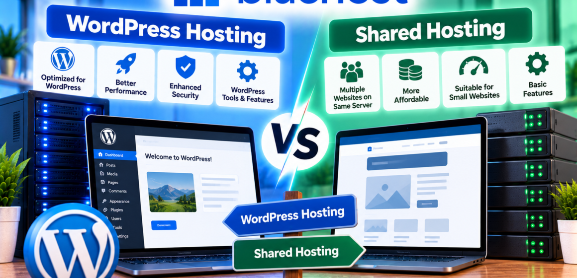Bluehost WordPress Hosting vs Shared Hosting