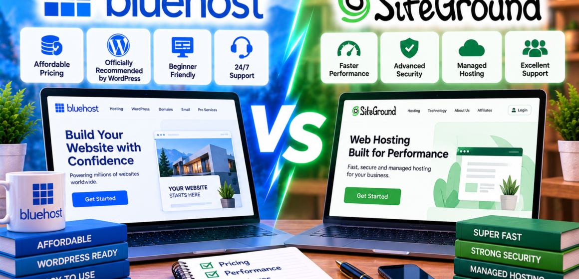 Bluehost vs SiteGround