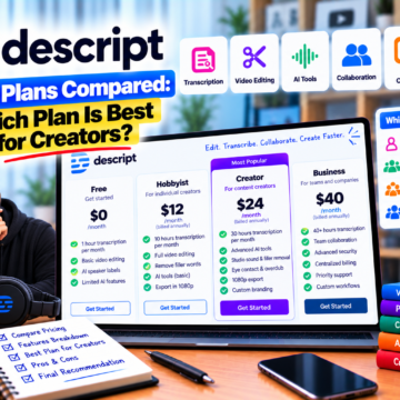 descript2 Descript Pricing Plans