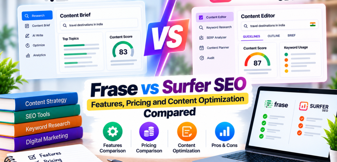Frase vs Surfer SEO