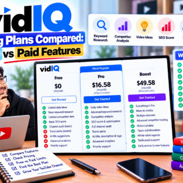 vidIQ Pricing Plans