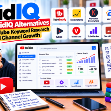 Best vidIQ Alternatives