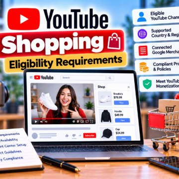 youtube1 YouTube Shopping Eligibility Requirements