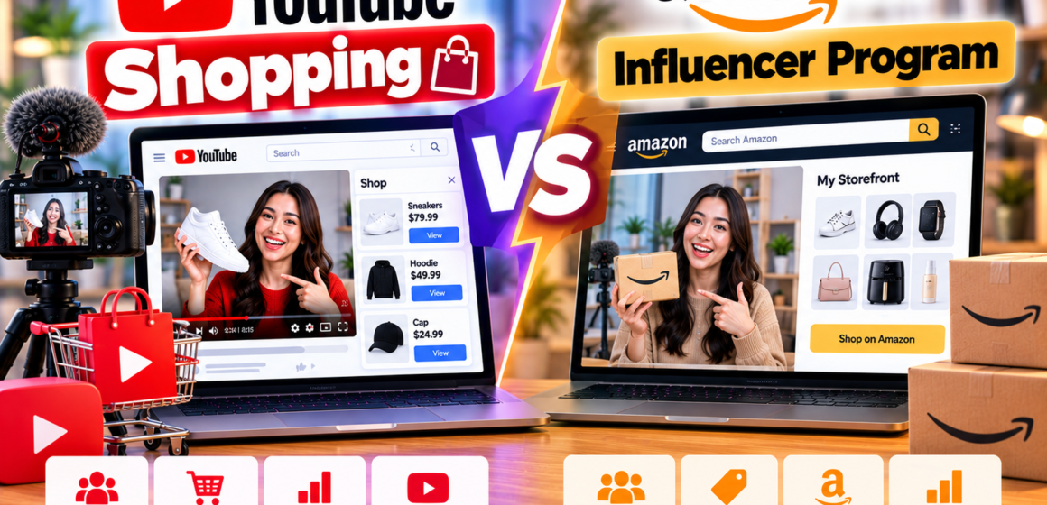 youtube4 YouTube Shopping vs Amazon Influencer Program